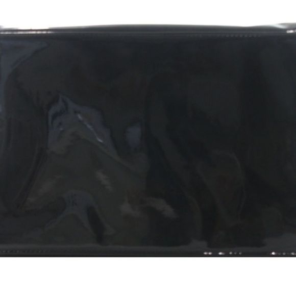 BCBGENERATION BLACK SHINY CLUTCH NWT - Picture 4 of 4